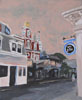 Voir Provincetown life is good - 8F (46x38) - huile sur toile